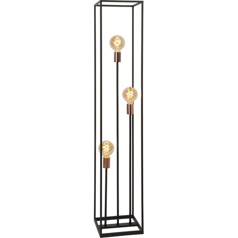 Lucide ARTHUR - Stehlampe - 3xE27 - Schwarz (1/5)