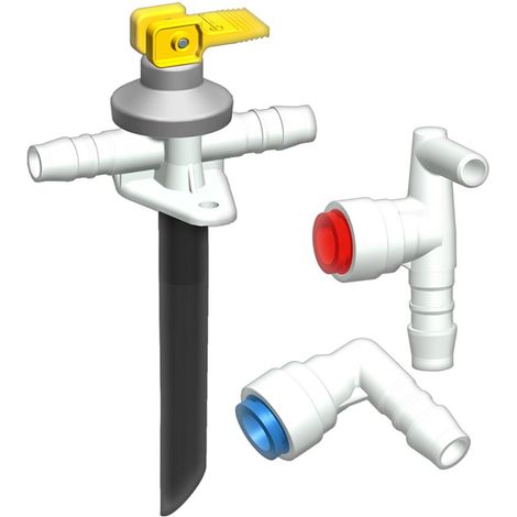 Kit de raccordement eau ABO pour Boiler TRUMA Modèle - Tube souple (1/2)