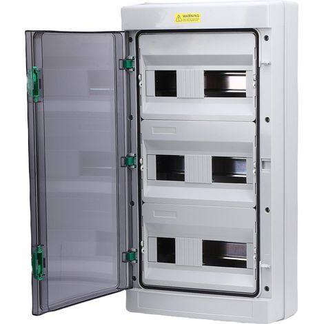 Boîte distribution disjoncteur IP66 pluie – 36 circuits hôtel atelier, protection électrique (1/5)