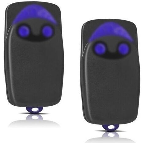 2 Pièces Remplacement pour télécommande NICE, télécommande portail 433,92MHz 2 canaux, compatible avec Flo1r-s, Flo2r-s, Flo4r-s (1/5)