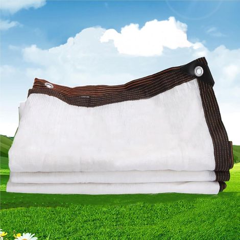 1 Filet D'ombrage 4x7m,90-95% UV,Œillets Métal,Polyéthylène HDPE,Jardin,Serre,Véhicule (1/5)