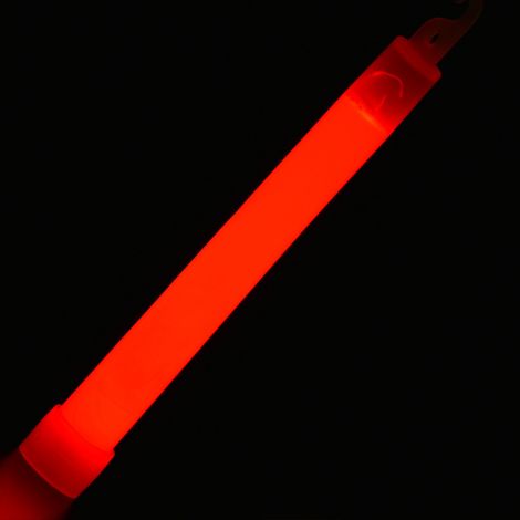 10 bâtons lumineux rouges : Accessoires de sécurité à lumière fluorescente pour camping, randonnée, situations d'urgence, concerts nocturnes en extérieur, phosphorescents (1/5)