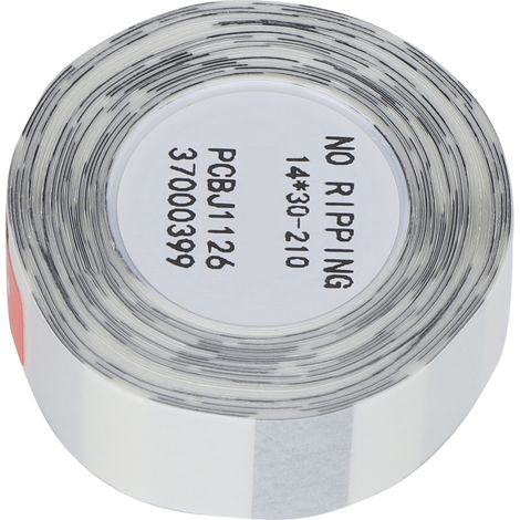 Papier de marquage transparent autocollant et indéchirable pour imprimante d'étiquettes autocollantes, rouleau de colle.