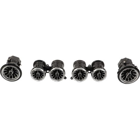 Lampe d'ambiance LED 64 couleurs pour bouche d'aération turbine Mercedes Classe E W213 S213 C238 A238, contrôle via application, remplacement compatibles. (1/5)