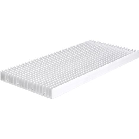Dissipateur thermique en aluminium 300x140x20 mm pour LED haute puissance, 1 pièce, refroidisseur performant (1/5)