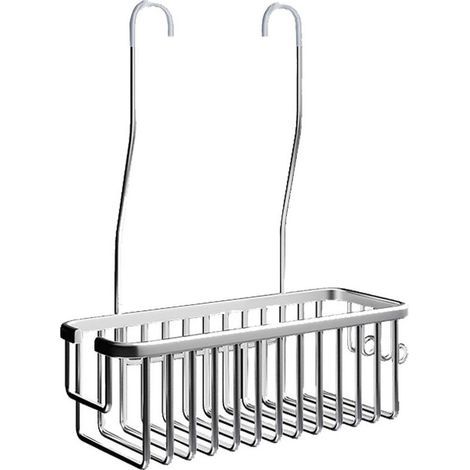 Duschablage ohne Bohren – Hängende Duschablage – Duschshampoo-Halter – Kein Bohren erforderlich – Duschkorb aus Edelstahl SS304 – 30 x 13 x 8,5 cm (1/2)
