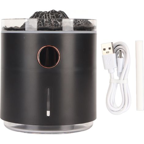 Diffuseur d'aromathérapie intelligent avec minuterie, brumisateur et humidificateur multifonction pour chambre et salon, couleur blanc