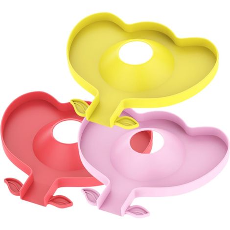 Mehrzweck-Spülbeckenständer, Wasserhahnschutz, Spülbeckenmatte, Silikon-Geschirrständer für die Küchenaufbewahrung – 3 Stück