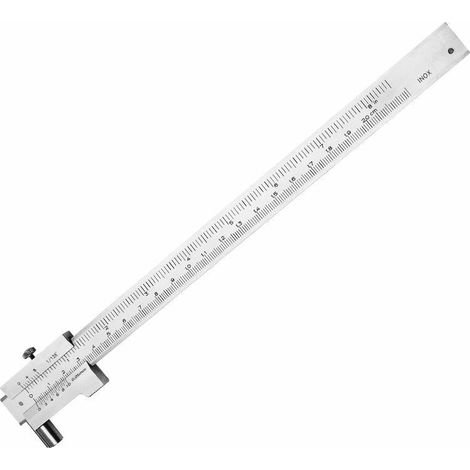 MINE Pied à Coulisse de marquage 0-200mm avec grattoir en carbure Outil de jauge de marquage de Pied à Coulisse de marquage parallèle en Acier Inoxydable Durable and Professional (1/5)