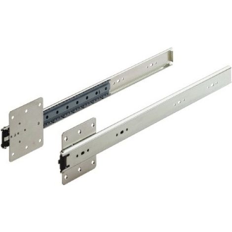 Ferrure pour porte rentrante  - Profondeur 500 mm 14 Kg maxi - kit comprenant 2 pièces