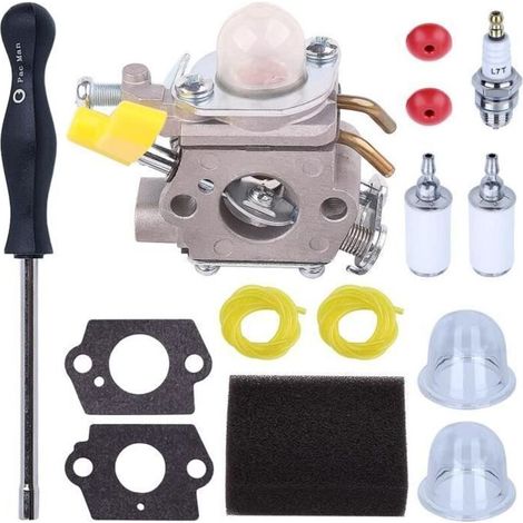 Carburatore Adefol con filtro dell'aria per Homelite Ryobi UT22600 UT22650 RY09056 RY30550, sostituisce Zama C1U-H60 25cc 26cc 30cc