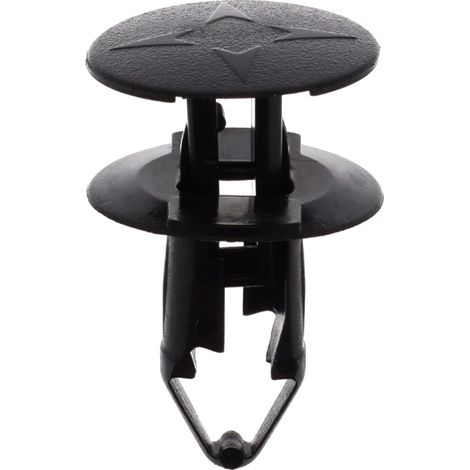 rivet plastique ø 8 8,2 mm bouclier et grille de baie d'auvent