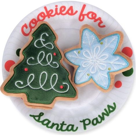 Jouet en Peluche Chien Collection Merry Woofmas Assiette à Biscuits (1/5)