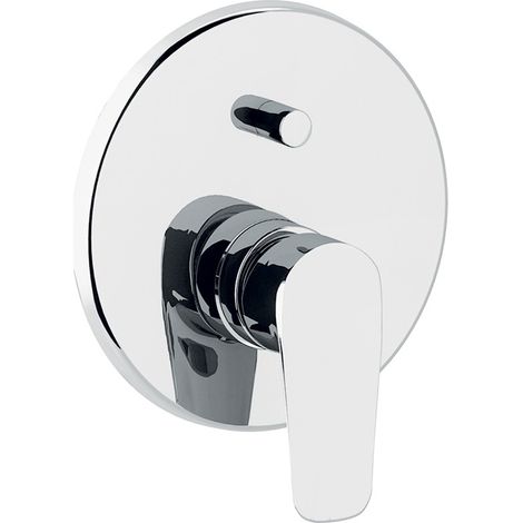 Miscelatore Doccia a Incasso Cromo con Deviatore Serie Eco (1/2)