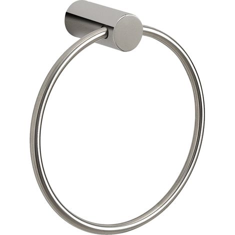 Portasalviette Ad Anello In Acciaio Inox Lucido  Aloe