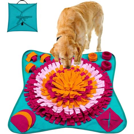 Tapis nasaux lavables pour l'alimentation des animaux de compagnie, jouets éducatifs pour l'entraînement, chiots de grande et moyenne taille (1/5)