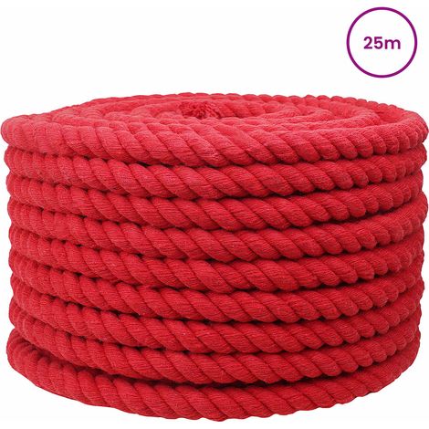Corda  Fune Rosso 2 x 2 x 2500 cm Cotone (1/5)