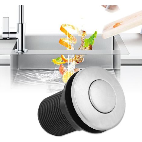32mm purgeur d'air automatique à bouton autobloquant, kit de tuyau pneumatique pour déchets (1/4)
