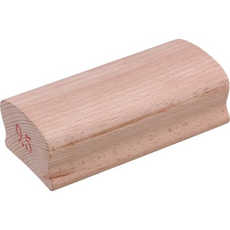 Bloc de ponçage à rayon 9,5 pour le ponçage de la touche de guitare (1/3)