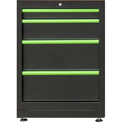 armario de herramientas jbm tool cabinet 4 cajones acero robusto (1/3)