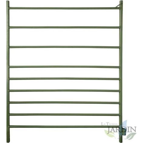 Zaun aus lackiertem Aluminium 1 x 1,2 Meter