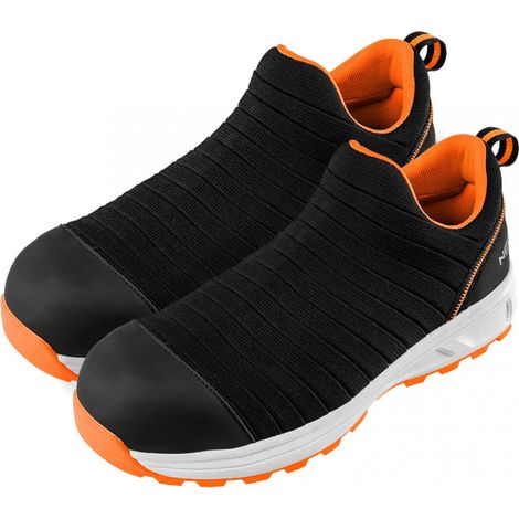 Zapatos de trabajo S1P SRC, sin metal, sin cordones, talla 46 (1/5)