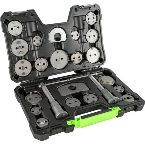 – Repositionneur de piston de frein 23 pièces – Accessoires pour véhicules compatibles – Ø piston 21/2' et 17/8' – 53978 - 53978