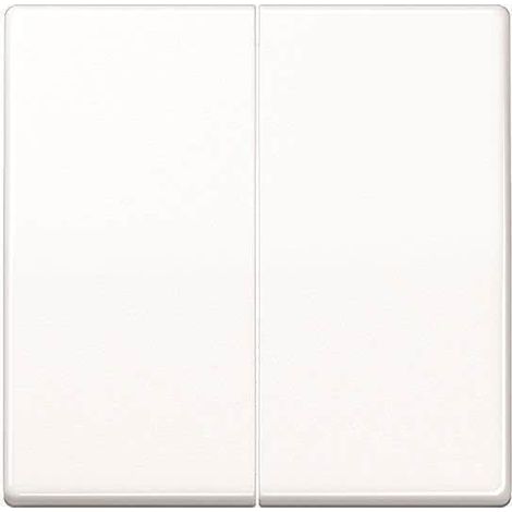 Jung Pulsante LB-Management 2x, Duroplast, Serie AS, bianco alpino AS 1702 WW