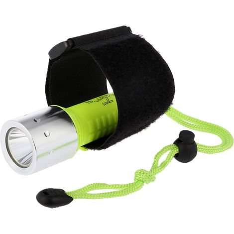 Lampe de poche de plongée à LED haute luminosité, lanterne étanche, lampe de poche de plongée sous-marine, lampe de plongée