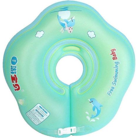 Baby Swim Ring Baby Neck Ring Newborn Baby Products MUMU (1/4)