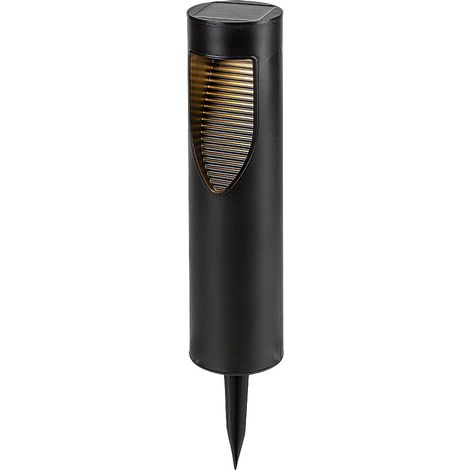 Paletto solare LED 3000K Ø8 IP44 nero Rabalux Ravello (1/5)