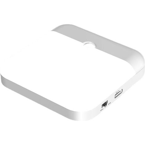 Veilleuse LED avec détecteur de présence, deux couleurs réglables, lampe créative à transporter pour couloir ou chambre d'étudiant. (1/5)