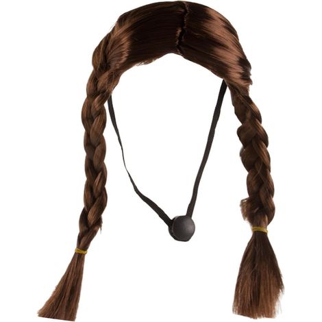 Perruque pour chien Accessoire De Tête À Deux Longues Mèches Avec Bandes (1/5)