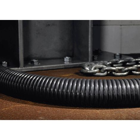 HellermannTyton Tube de protection acier noir 16,90 mm