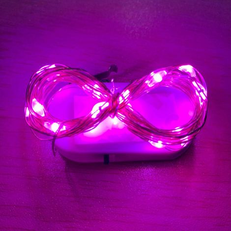 Beleuchtete Geschenkbox-Dekoration mit LED-Lichterkette aus Kupferdraht – Weihnachtsüberraschungsgeschenkbox und Lichtergirlande für Hochzeiten (1/5)