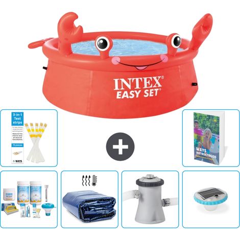 Intex Piscine Easy Set Ronde - Crabe - 183x51 cm - 7-pièces S160 (1/5)