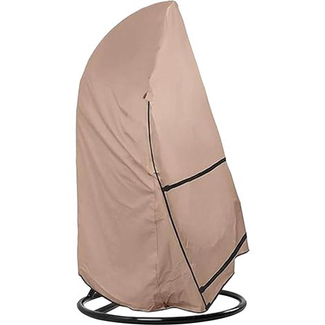 Funda protectora para silla colgante de exterior, a prueba de polvo, para silla tipo huevo, resistente, para sala de estar, balcón, terraza, jardín. (1/5)