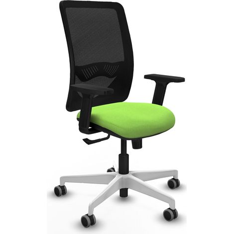 Silla de oficina piqueras y crespo ergonomica negro espuma alta densidad (1/2)