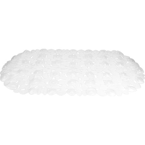 1 alfombrilla de baño antideslizante con ventosas de goma, de PVC ecológico, para bañera y ducha. (1/5)