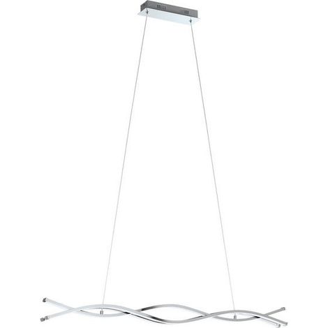 Lámpara de techo led 100x8x120 cm de aluminio 220-240 V IP20 - Eglo Lasana