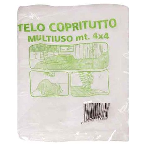 TELO COPRITUTTO PESANTE 4x4 mt - 90 pezzi