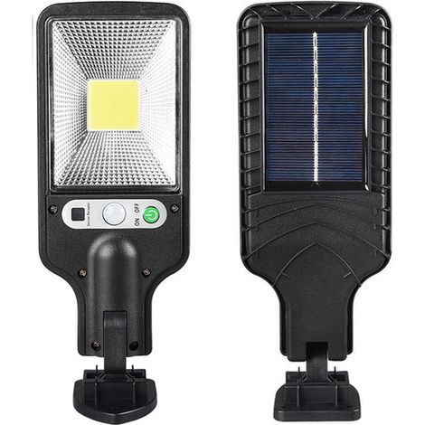 Nueva farola solar impermeable para exteriores, luz de jardín con soporte giratorio, aplique de pared, nueva luz solar para caminos rurales 616C 30COB (1/5)