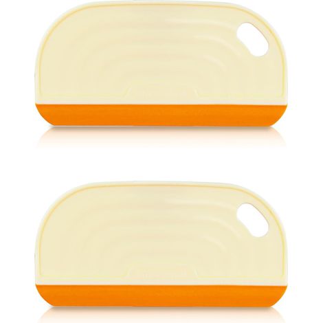 Set mit 2 kleinen, tragbaren Abziehern für den Hausgebrauch, Mini-Silikon-Reinigungsabzieher mit Aufhängesystem, Wasserabzieher (2 Stück, grün) (1/5)