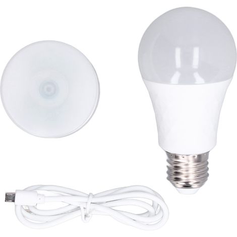 Smart Bulb LED WiFi Light Dimmable BT APP Remote Control Warm Cold 3 Color AC180‑240V + Gateway (1/5)