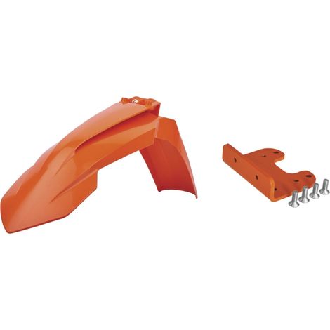 Adaptateur de garde-boue avant Polisport SX SXF EXC EXCF 07 12 08 13 Orange