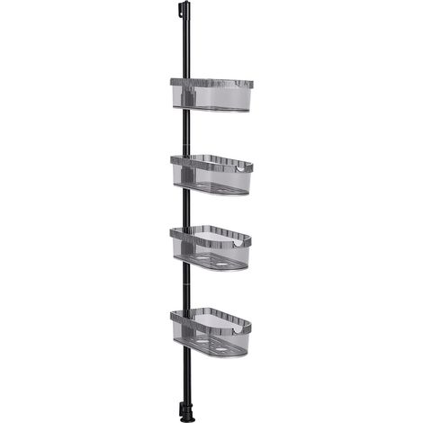 Corner Towel Rack with 4 Adjustable Shelves, 44.9 Inches (1/5)
