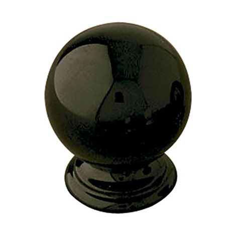 Pomo bola negro Ø25mm mod. 60 3964 amig (1/2)