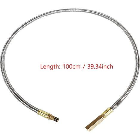 Adaptateur de rallonge pour réchaud de camping, tuyau de gaz rallongé de 1 m avec valve et adaptateur pour réchaud portable (1/3)