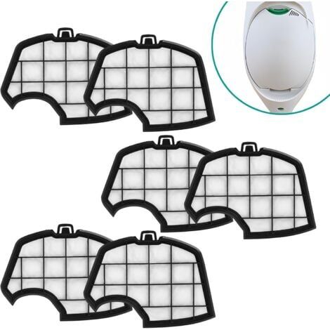 Filtres Moteur pour Aspirateur Vorwerk VK140 VK150 FP140, 6 Pièces Filtre Aspirateur pour Protecteur de Moteur (1/5)