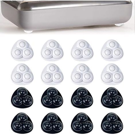 16 Pièces Roulettes Pour Meubles Mini Roulette Rotation À 360 Degrés Petite Roulette Auto-Adhésif Billes Roulettes Roulettes À Billes Pour Meubles Pour Armoire Canapé (1/4)